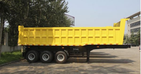 Tri Axle Tipper Trailer for Sale in Zambia