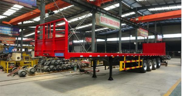 4 Axle Flatbed Semi Trailer for Sale in Zimbabwe-Different types of Flatbed Trailers