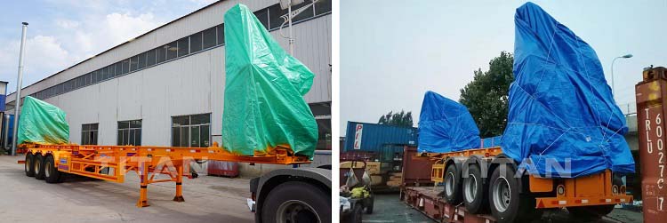 37 Ton 20ft Side Lifter Container Truck for Sale in Guyana