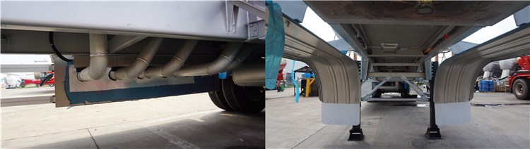 Tri Axle Aluminum Tanker Trailer for Sale in Namibia