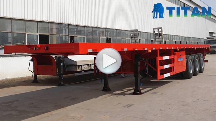 4 Axle Flatbed Semi Trailer for Sale in Zimbabwe-Different types of Flatbed Trailers