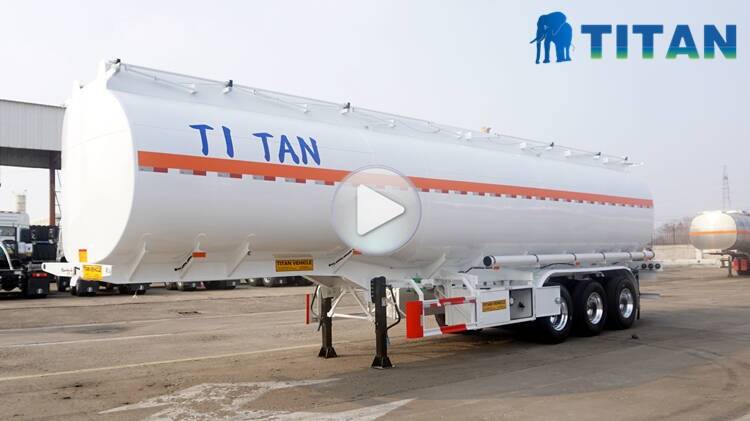 Refueling System at the Bottom of the Fuel Tanker Trailer-40cbm fuel tanker trailer for sale in Nigeria