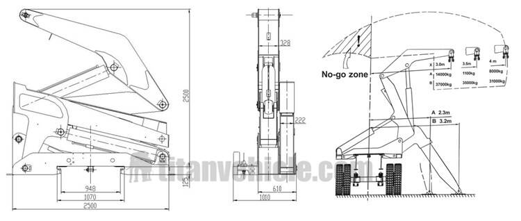 45 Ton Container Side Loader Trailer for Sale in Malawi Mwblz