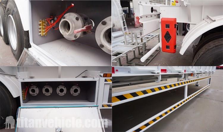 How Much is Fuel Tanker in Nigeria? 45000Lts Tri Axle Fuel Tanker Trailer for Sale in Nigeria Lagos