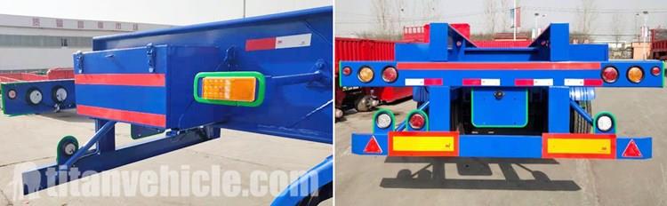Tri Axle Chassis Trailer for Sale in Senegal Dakar