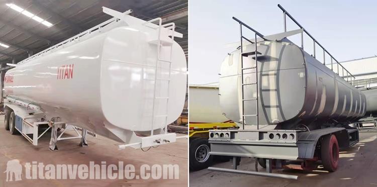 2 Axle 40000 Liters Fuel Tanker Trailer for Sale in Zimbabwe Harare