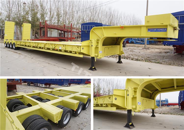 150 Ton Heavy Load Low Bed Trailer Details