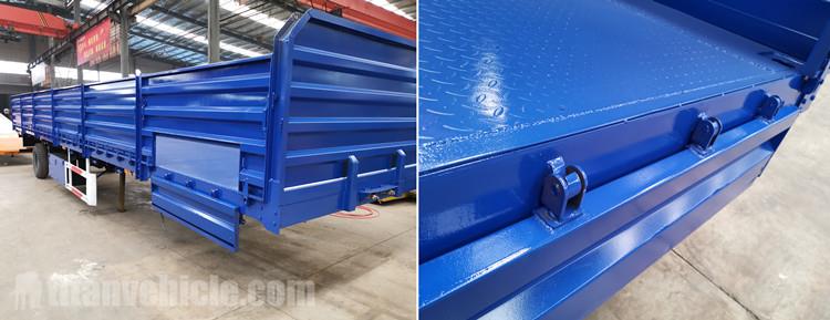 Remorque Triaxle avec planches à vendre au Zimbabwe