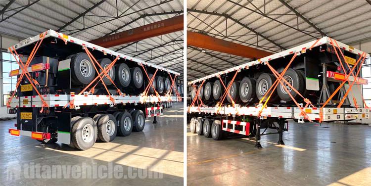 Remorque à plat 4 essieux 48 pi à vendre à Dar es Salaam, Tanzanie