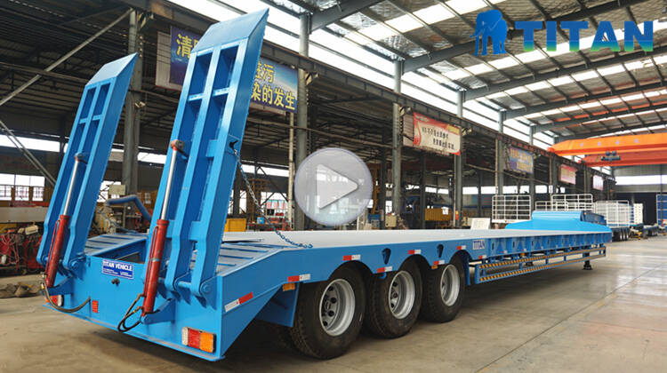 TITAN Lowbed Semi Trailer