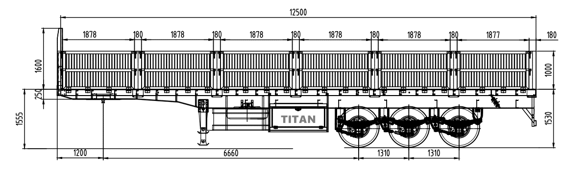 Side Wall Semi Trailer for Sale | 3 Axle Open Top Trailer 10% Off Discount Prices