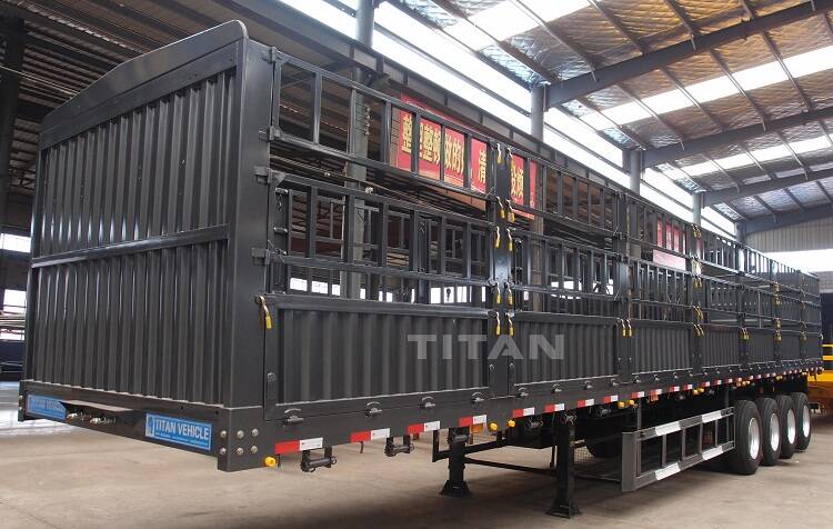 Fence Semi Trailer | Cargo Trailers For Sale-TITAN Vehicle