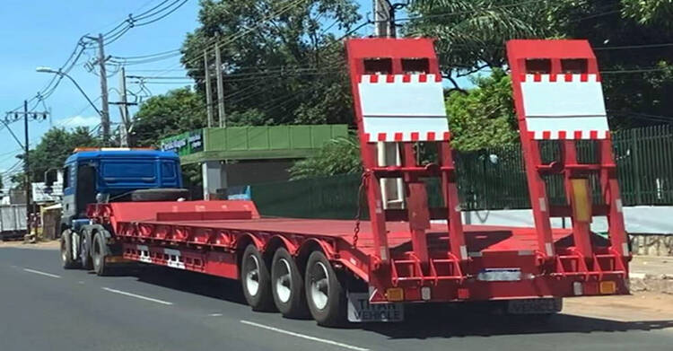 Low Bed Gooseneck Trailer | Feedback From a Uruguay Customer