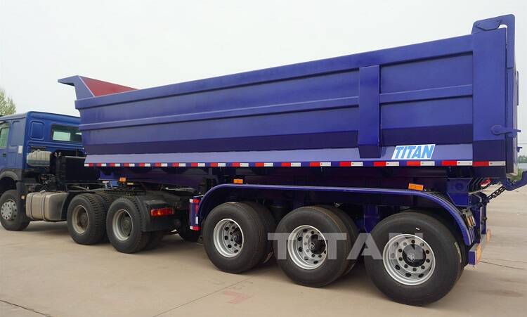 What is a Semi Tipper Trailer （tipping trailer/dumper trailer）?