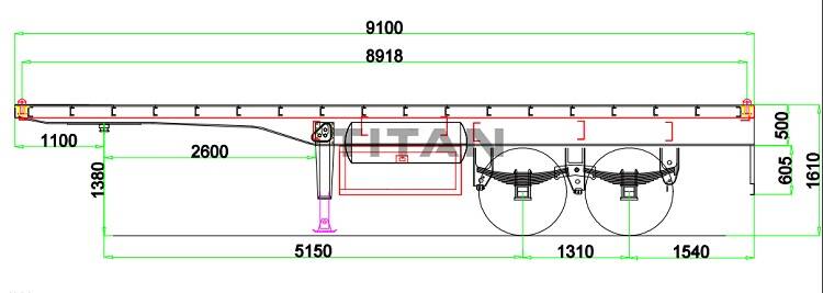 What is a Flatbed Trailer(semi flatbed trailer/platform semi trailer)?