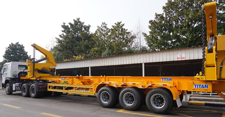 45T Container Loading Trailer for Sale