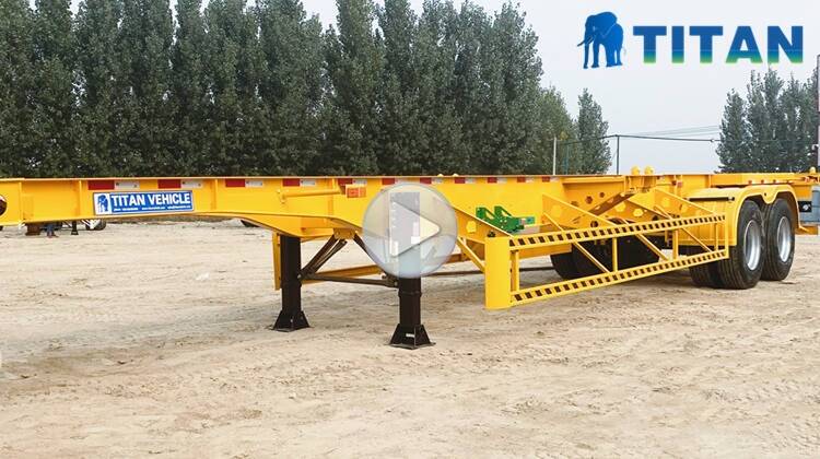 Terminal port semi trailer