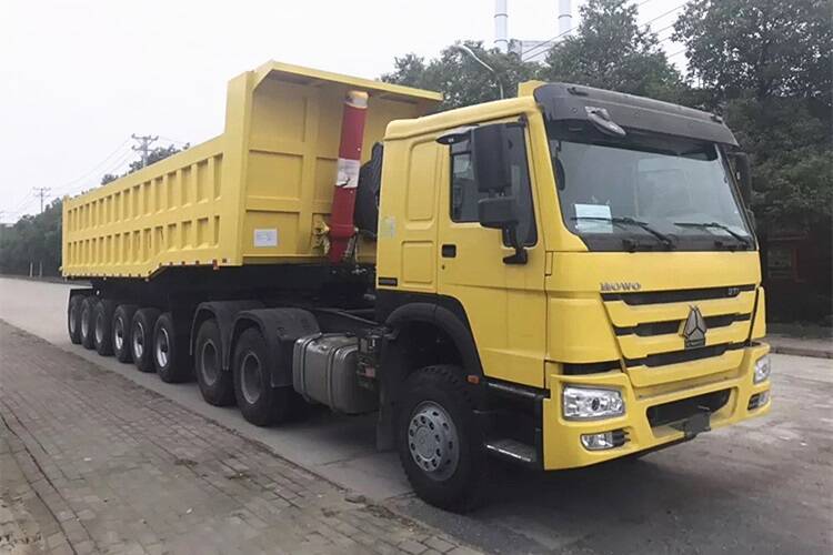 80T Rear Dump Semi Trailer