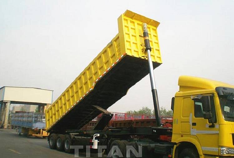 3 Axle Dump Trailer