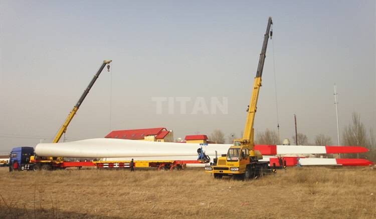Wind Turbine Blade Transportation | Windmill Blade Trailer For Sale