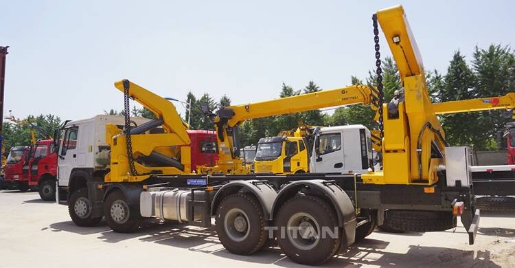 37T Container Side Loader Truck Manufacturer Price
