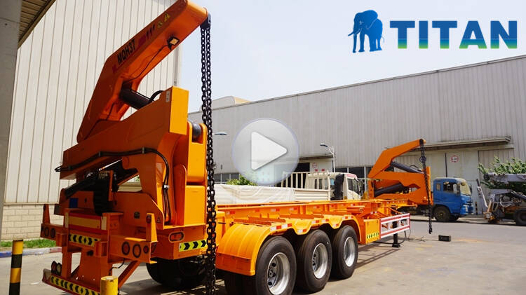40Ft Container Side Lifters Trailer video