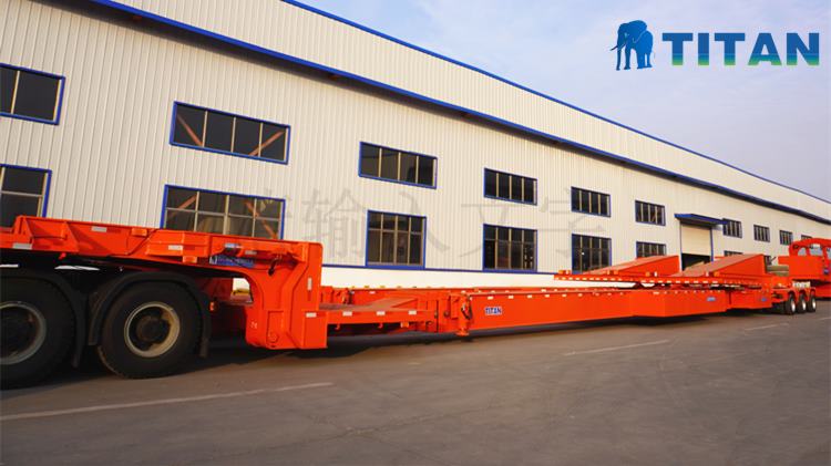 Extendable Gooseneck Telescopic Trailer