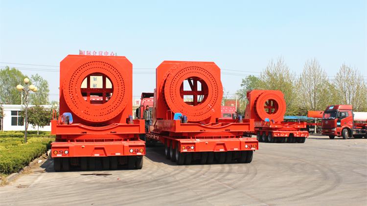Wind Turbine Tower Transport Windmill Blade Trailer 