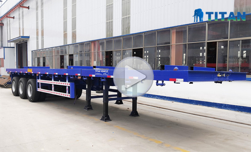 24m Extendable Flatbed Trailer