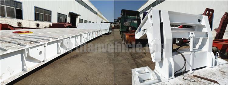 lowboy gooseneck trailer for sale