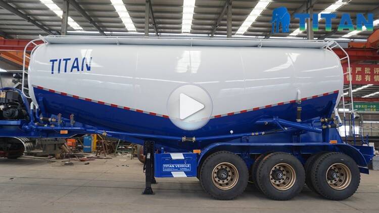 Triple Axle Pneumatic Dry Bulk Trailer