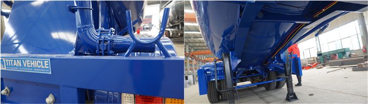 35ton Bulk Cement Tanker Trailer for Sale in Sudan