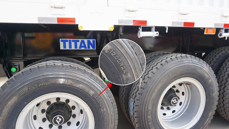 60 Ton Fence Truck Semi Trailer for Sale in Tanzania - TITAN Vehicle