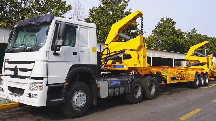 3 Axle Container Side Loader Trailer for Sale In Cameroon
