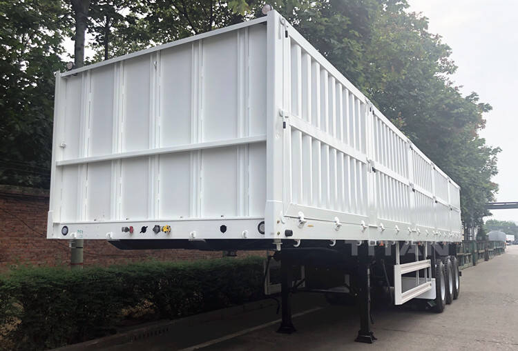 China Side Wall Semi Trailer for Sale in Jamaica - TITAN Vehicle