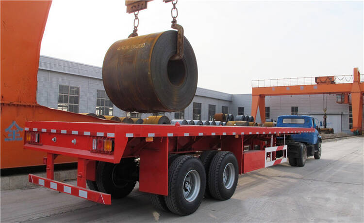 Bogie Suspension Flatbed Trailer