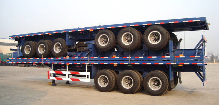 TITAN flatbed trailer has professional packaged solutions