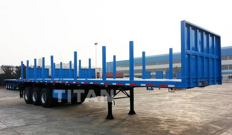 Log transport semi trailer for sale