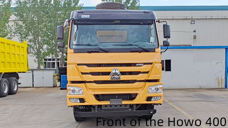 Camions à benne basculante Howo 400 bon marché à vendre à Guam