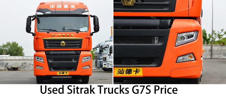Camions tracteurs Sitrak G7S d'occasion à vendre en Guyane