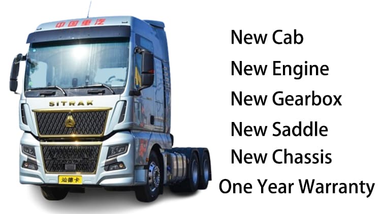 Camion Sinotruk Sitrak 2022 G7H d'occasion de CNHTC à vendre en Namibie