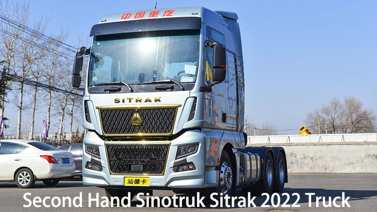 Camion Sinotruk Sitrak 2022 G7H d'occasion de CNHTC à vendre en Namibie