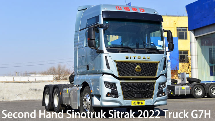 Camion Sinotruk Sitrak 2022 G7H d'occasion de CNHTC à vendre en Namibie