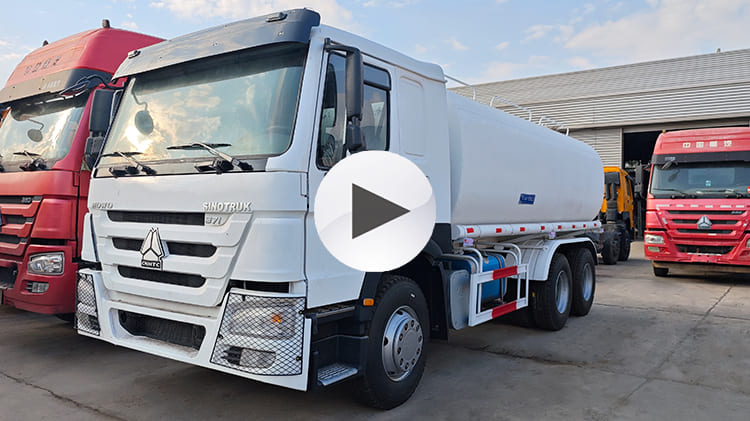 Camions-citernes d'occasion Howo 20000L à vendre en Papouasie-Nouvelle-Guinée