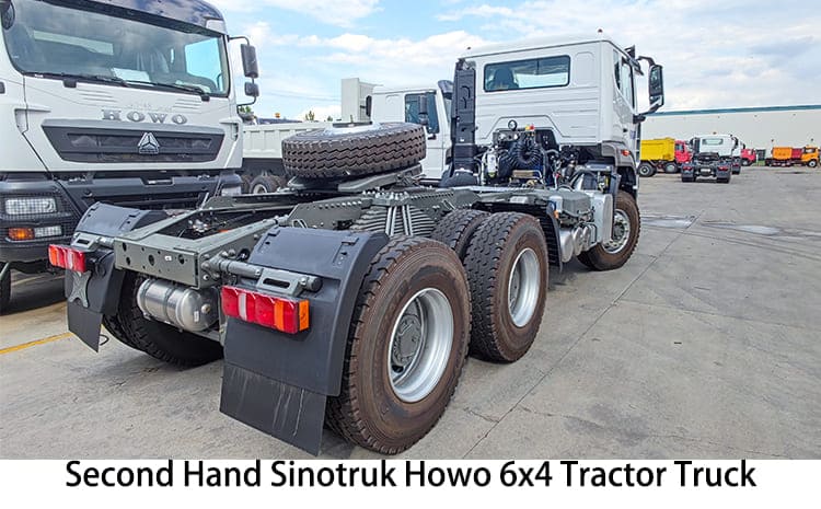 Camion tracteur Sinotruk Howo 6x4 d'occasion | Prix du camion Hohan à vendre en Mauritanie