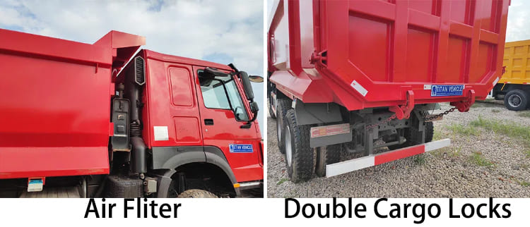 Camion benne Howo 6x4 d'occasion CNHTC à vendre en Algérie