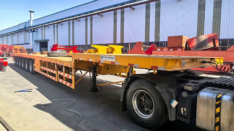 Semi-remorque extensible 6 essieux à vendre au Cameroun