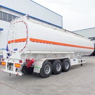 Remorque-citerne à carburant à 3 essieux de 45 000 litres